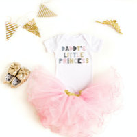Daddys kleine Prinzessin mit Niedlicher Girl Color