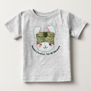 „Daddys kleiner 1. ID-Soldat“ Baby T-shirt