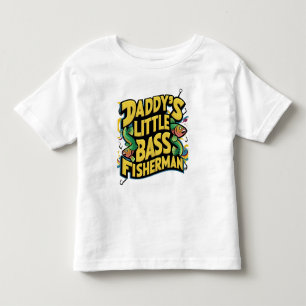 Daddys kleiner Bassangler  Kleinkind T-shirt