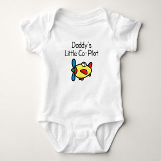 Daddys kleiner Co-Pilot Baby Strampler