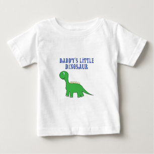 daddys kleiner Dinosaurier Baby T-shirt