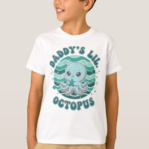 Daddys kleiner Oktopus Süß T-Shirt