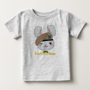 „Daddys kleiner Ranger-Hase“ Baby-T-Shirt Baby T-shirt