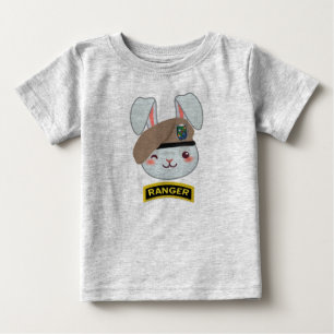 „Daddys kleiner Ranger-Hase“ Baby-T-Shirt Baby T-shirt