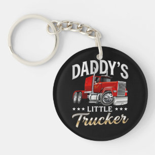 Daddys kleiner Trucker Schlüsselanhänger