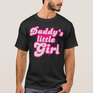 Daddys kleines Mädchen Familie T-Shirt