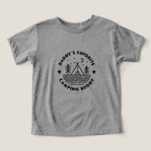 Daddy's Lieblings-Camping-Buddy-Baby-Shirt