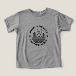 Daddy's Lieblings-Camping-Buddy-Baby-Shirt