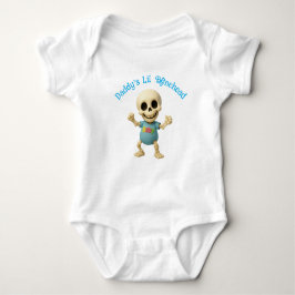 Daddy's Lil Bonehead One-Piece Baby Strampler