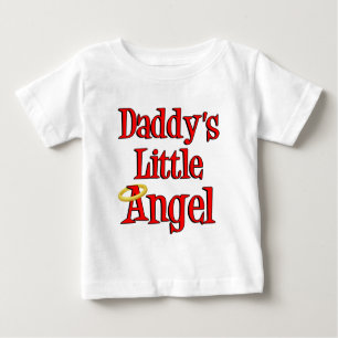 Daddy's Little Angel Baby T-shirt