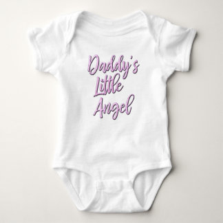 Daddy's Little Angel Bodysuit für Baby Strampler