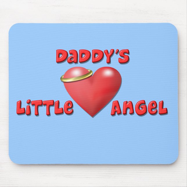 Daddy's Little Angel Mousepad (Vorne)