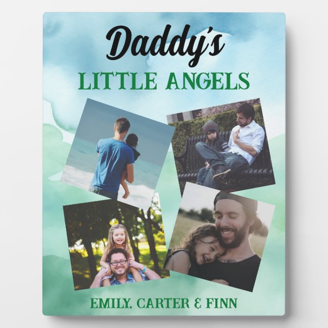 Daddy's Little Angels | FOTO Fotoplatte (Vorderseite)