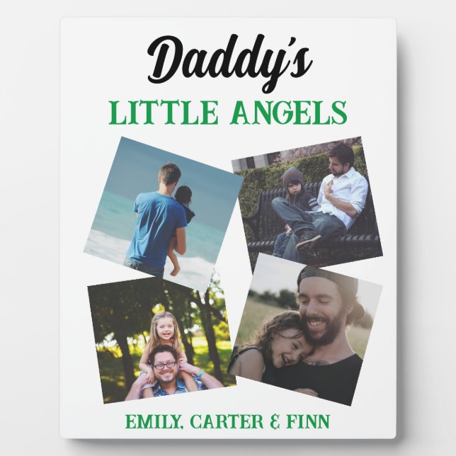 Daddy's Little Angels | FOTO Fotoplatte (Vorderseite)