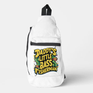 Daddys Little Bass Fisherman Crossbody Bag