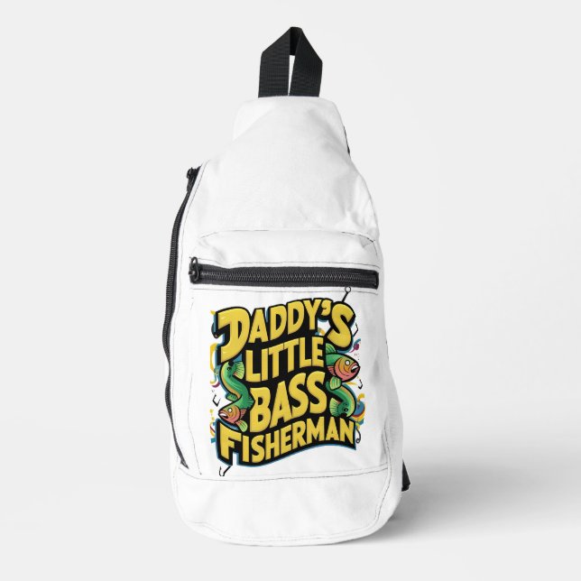 Daddys Little Bass Fisherman Crossbody Bag (Vorderseite)