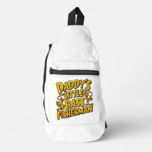 Daddys Little Bass Fisherman Crossbody Bag