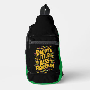 Daddys Little Bass Fisherman Crossbody Bag