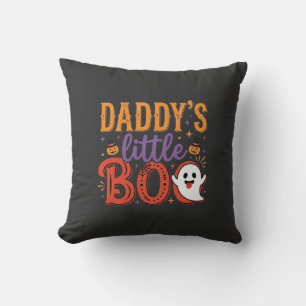 Daddy's Little Boo Halloween-Geister-Design Kissen