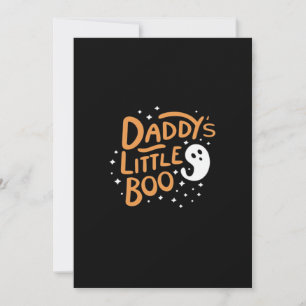 Daddy's Little Boo, Happy Halloween Feiertagskarte