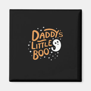 Daddy's Little Boo, Happy Halloween Magnet