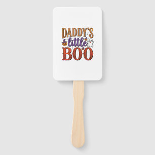 Daddys Little Boo Vintage Halloween Fächer