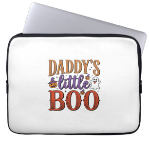 Daddys Little Boo Vintage Halloween Laptopschutzhülle