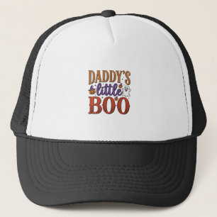 Daddys Little Boo Vintage Halloween Truckerkappe
