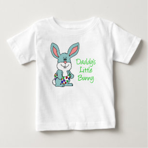 Daddy's Little Bunny Baby T-shirt