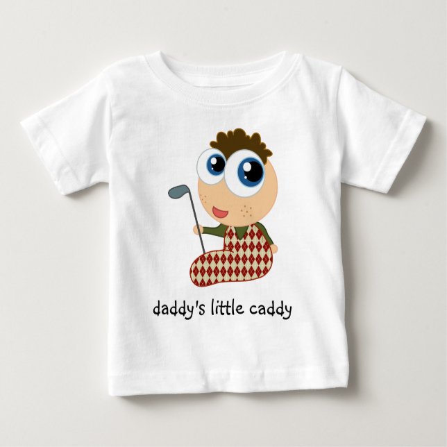 Daddy's Little Caddy Kids T - Shirt (Vorderseite)