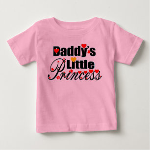 ✔ Daddy's Little Chic Tutu Baby T-shirt