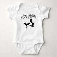 Daddys Little Duck Hunter Baby Bodysuit