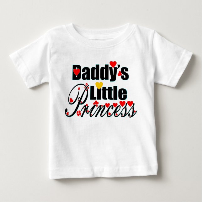 ✔ Daddy's Little Fabulous Baby T-shirt (Vorderseite)