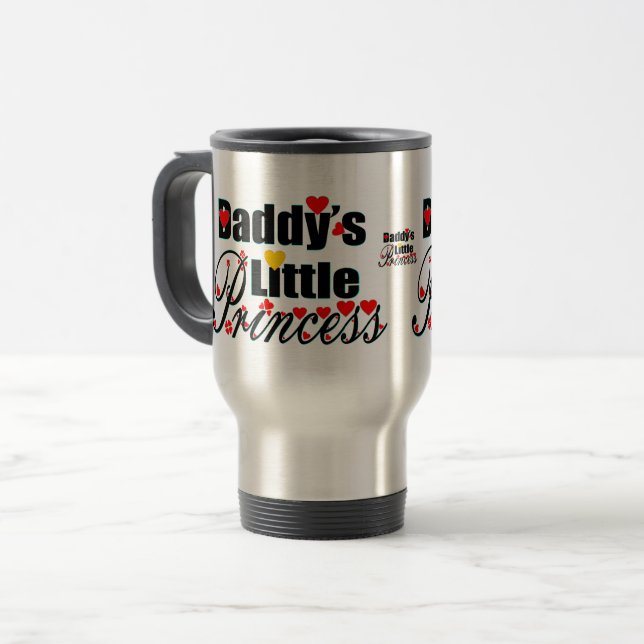 ✔ Daddy's Little Fabulous Reisebecher (Vorderseite Links)