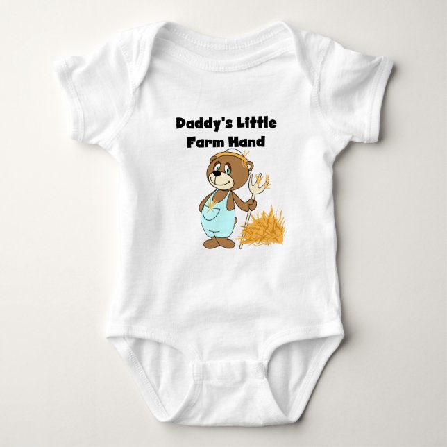 Daddy's Little Farm Hand Tshirts und Geschenke (Vorderseite)