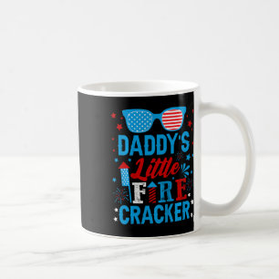Daddys Little Firecracker Unabhängigkeitstag Feuer Kaffeetasse