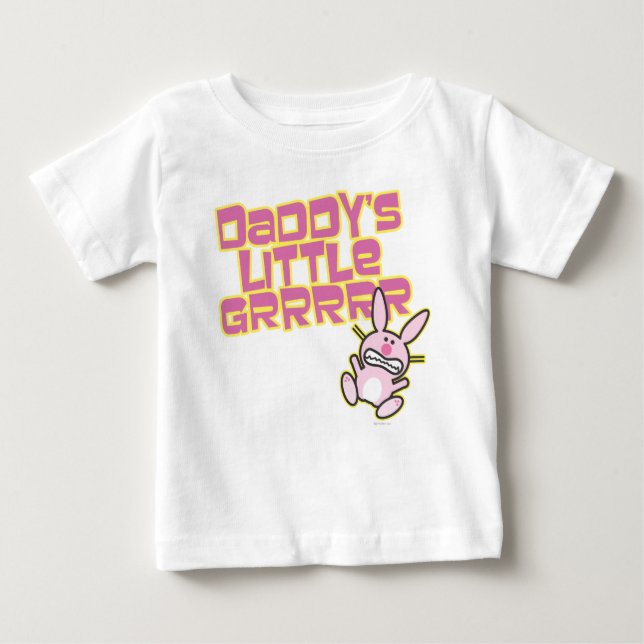 Daddy's Little Girl Baby T-shirt (Vorderseite)