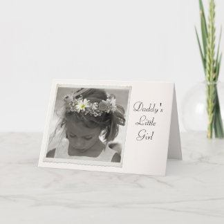 Daddy's Little Girl Dankeskarte
