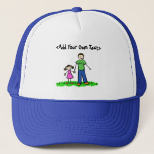 Daddy's Little Girl Hat (Brünett) Truckerkappe