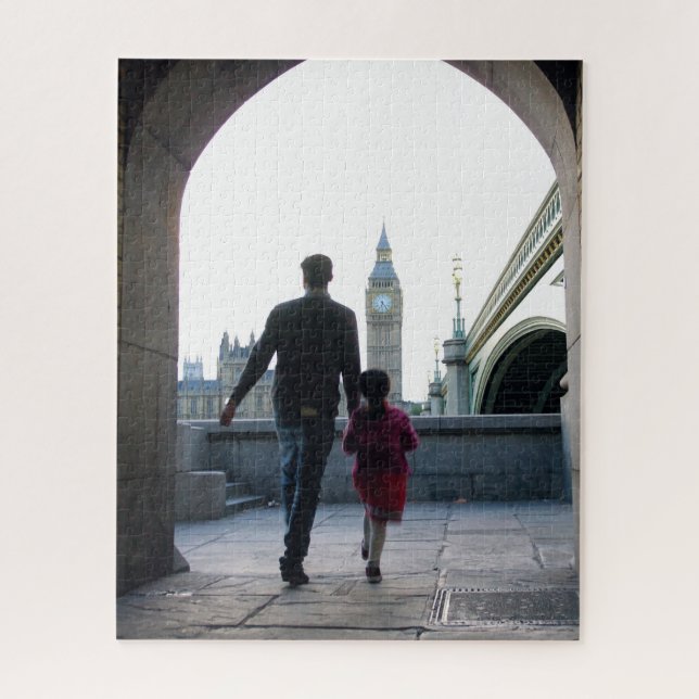 Daddy's Little Girl - London - 16x20 - 520 pc Puzzle (Vertikal)