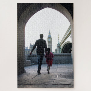 Daddy's Little Girl - London - 20x30 - 1014 pc Puzzle