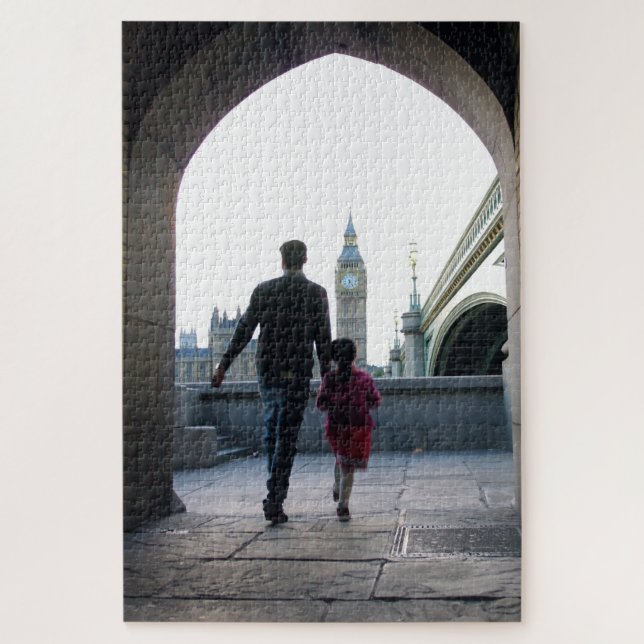 Daddy's Little Girl - London - 20x30 - 1014 pc Puzzle (Vertikal)
