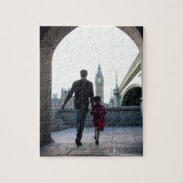 Daddy's Little Girl - London - 8x10 - 110 pc Puzzle