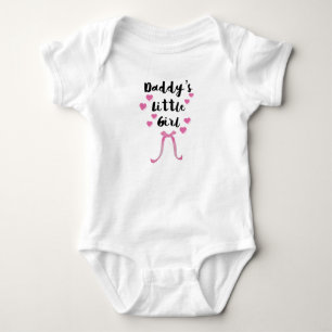 Daddy's Little Girl // Niedlicher Vatertag Baby Strampler