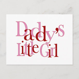 Daddy's Little Girl Postkarte