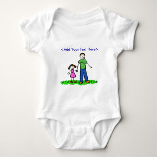 Daddy's Little Girl T - Shirt (Brünett)