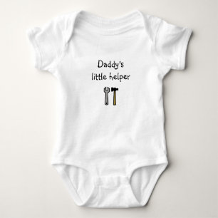 Daddy's Little Helper Babygrow, Bodysuit, Einteile Baby Strampler