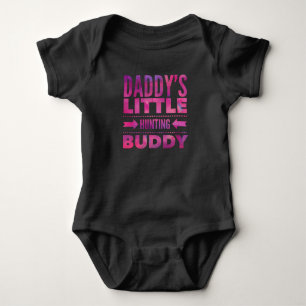 Daddy's Little Hunting Buddy Baby Strampler
