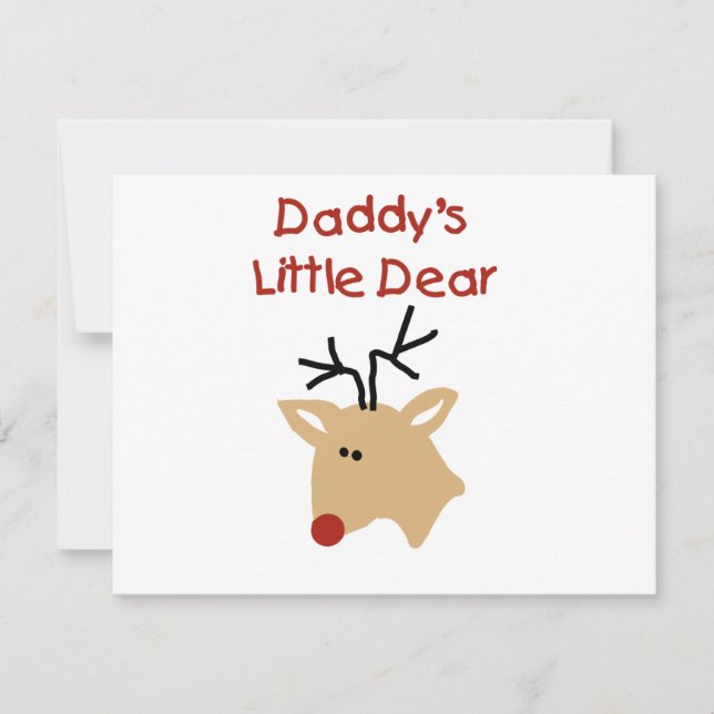 Daddy's Little Lieber Tshirts und Geschenke (Vorderseite)