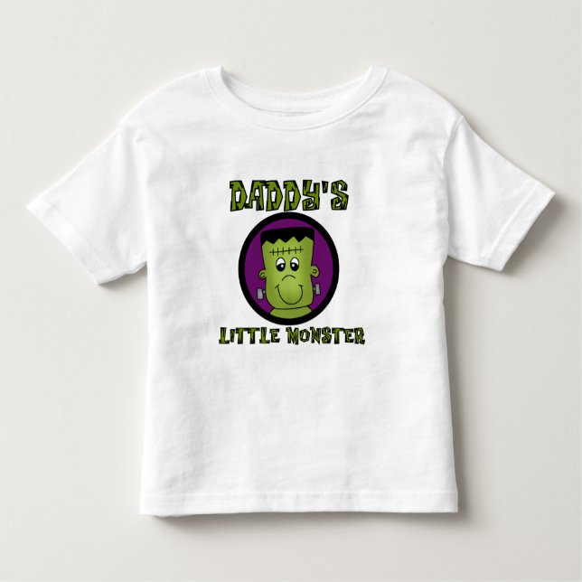 Daddy's Little Monster T - Shirt und Geschenke (Vorderseite)